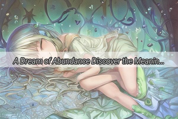 A Dream of Abundance Discover the Meaning Behind Finding a School of Fish in Your Sleep